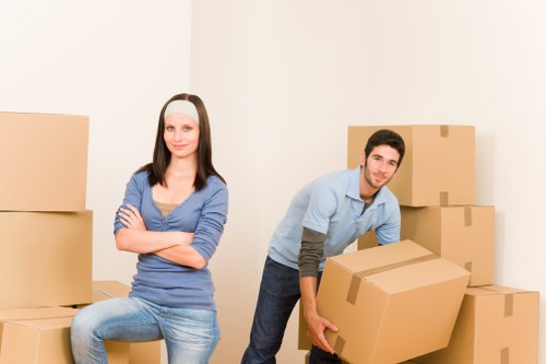 Commercial furniture removal for an office in Haringey