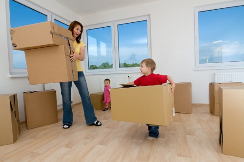 A selection of sturdy moving boxes suitable for flats and houses in Haringey