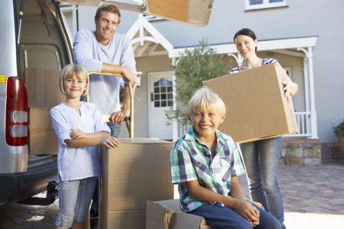 Preparing desks, boxes, and IT equipment for an office relocation