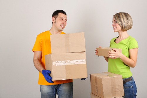 Professional moving team helping residential and business customers in Haringey